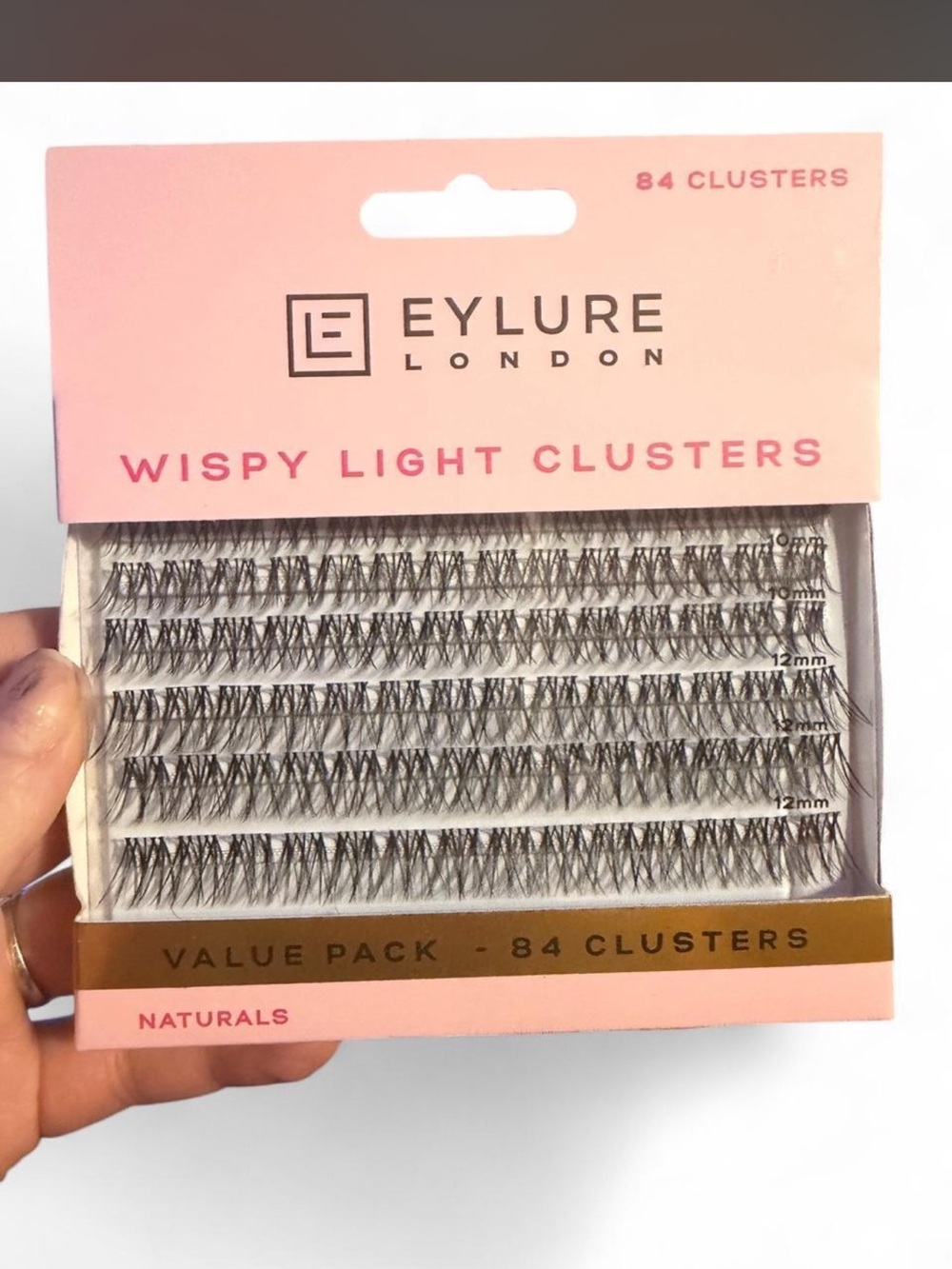 EylureWispy Light Lash Clusters - Natural Black, 84 ct